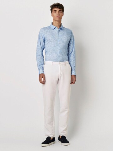 DESOTO Slim fit Overhemd in Blauw