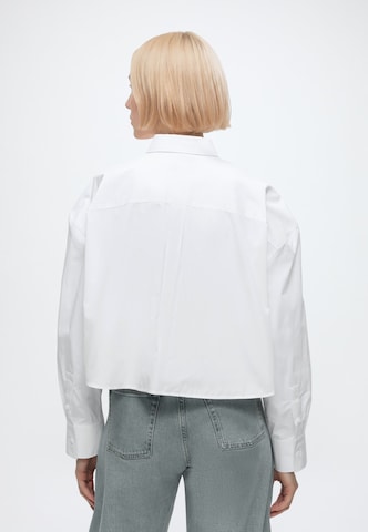 Calvin Klein Jeans Bluza | bela barva