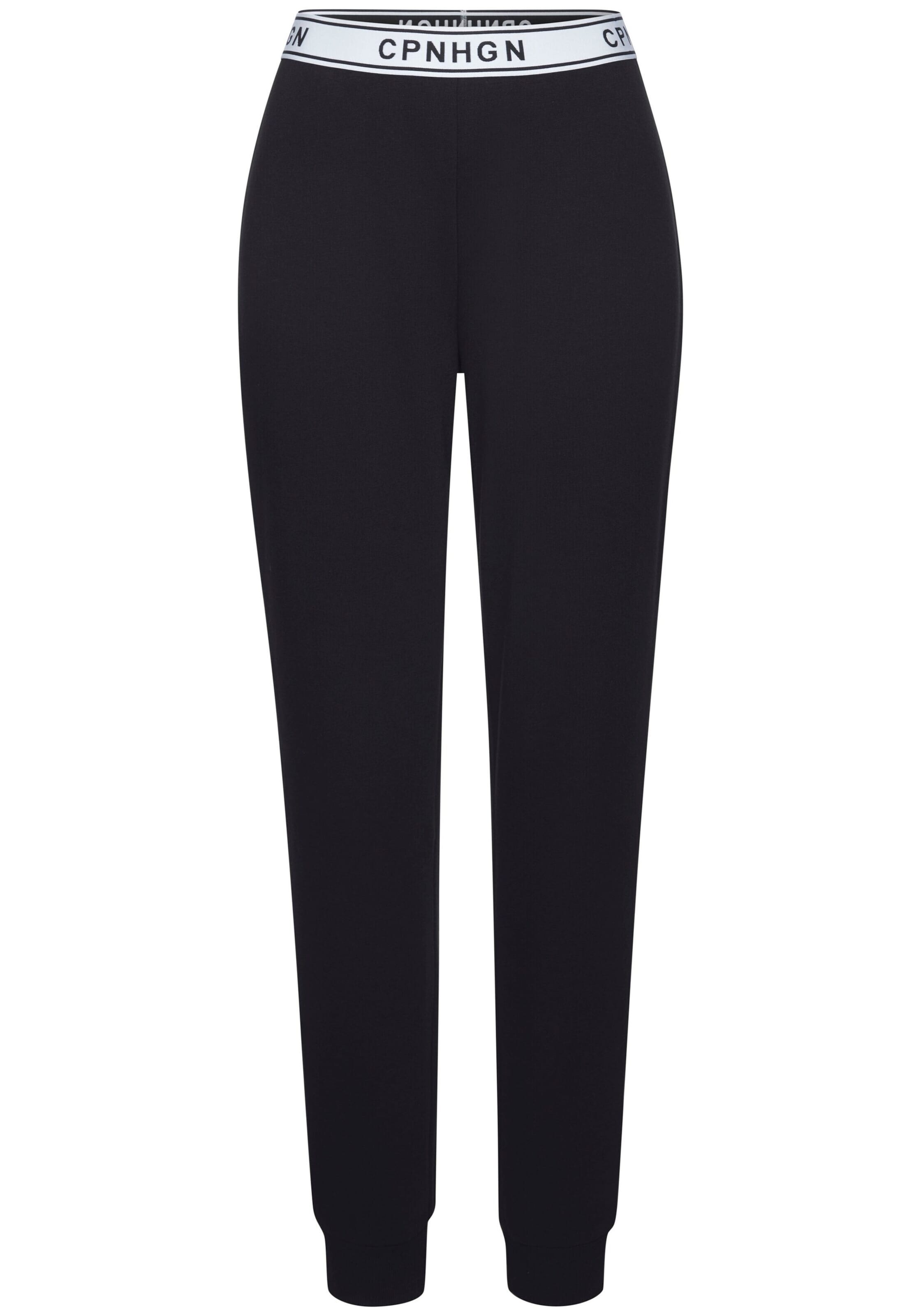 Pantalon de pyjama Copenhagen Studios en noir : devant