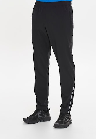 North Bend Regular Sports trousers 'Camwell' in Black: front