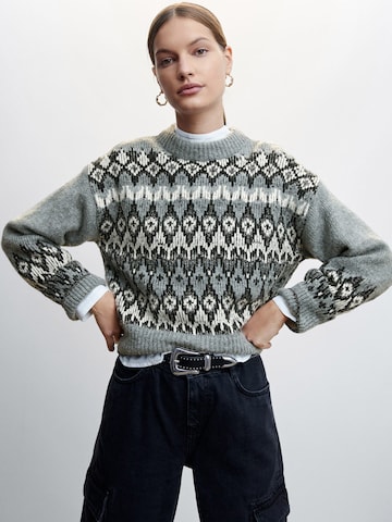 MANGO Pullover 'Luminati' i grå: forside