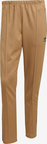 Pantaloni 'Adicolor Classics Beckenbauer Track' di ADIDAS ORIGINALS in marrone: frontale