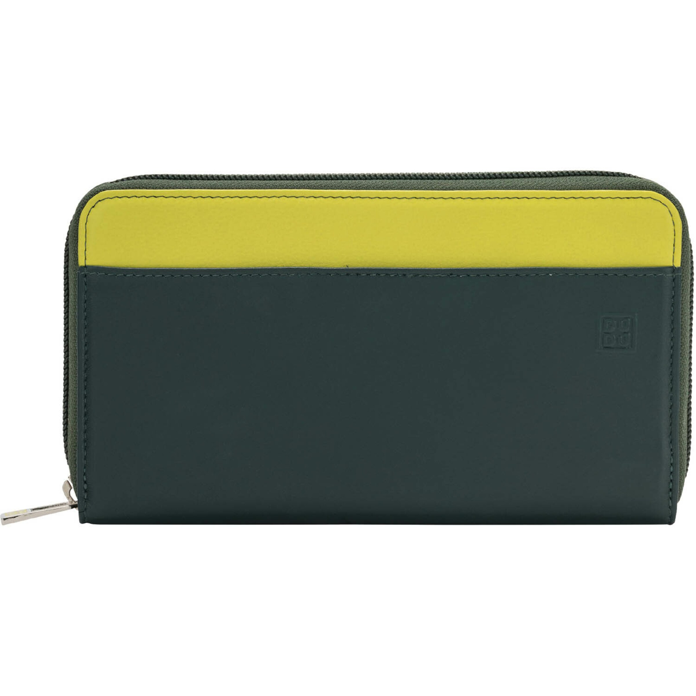 DuDu Wallet 'Mauritius' in Green: front