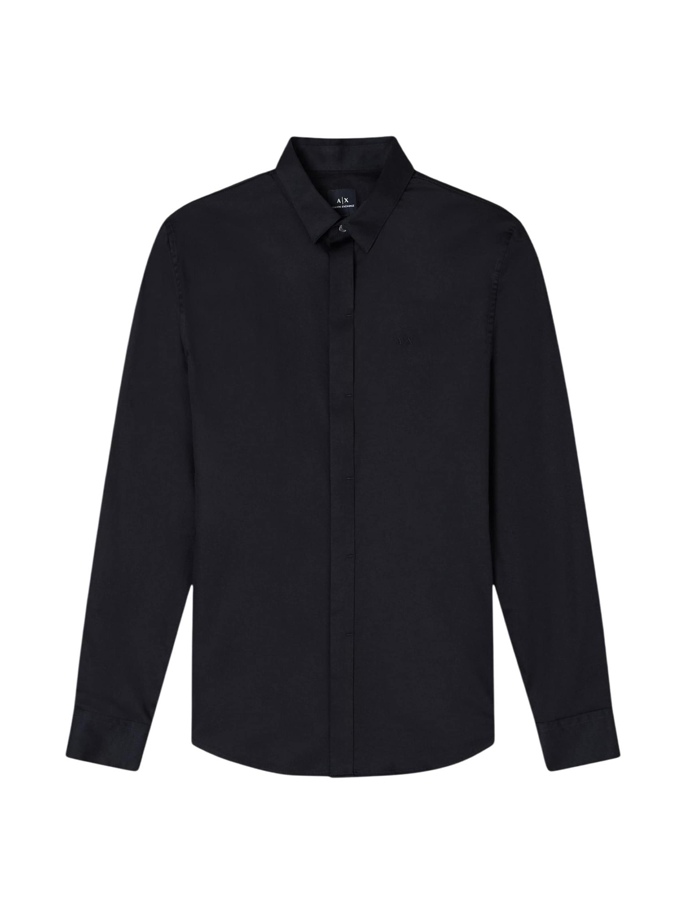 Camicia business '8NZCBD ZN10Z' in 49-50 ARMANI EXCHANGE di colore nero, Visualizzazione prodotti