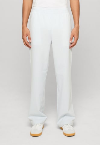 Urban Classics Regular Broek 'Seersucker' in Wit: voorkant