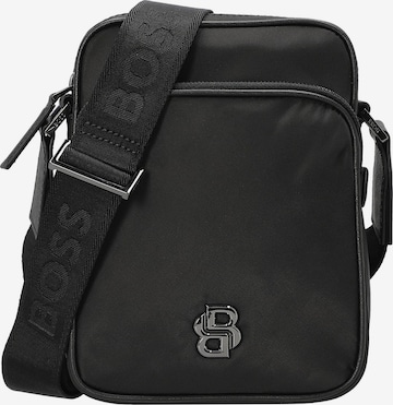 HUGO BOSS Umhängetasche in Schwarz: Vorderseite