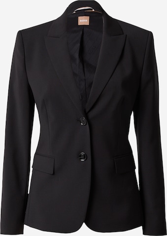 BOSS Black - Blazer 'Juleah' en negro: frente