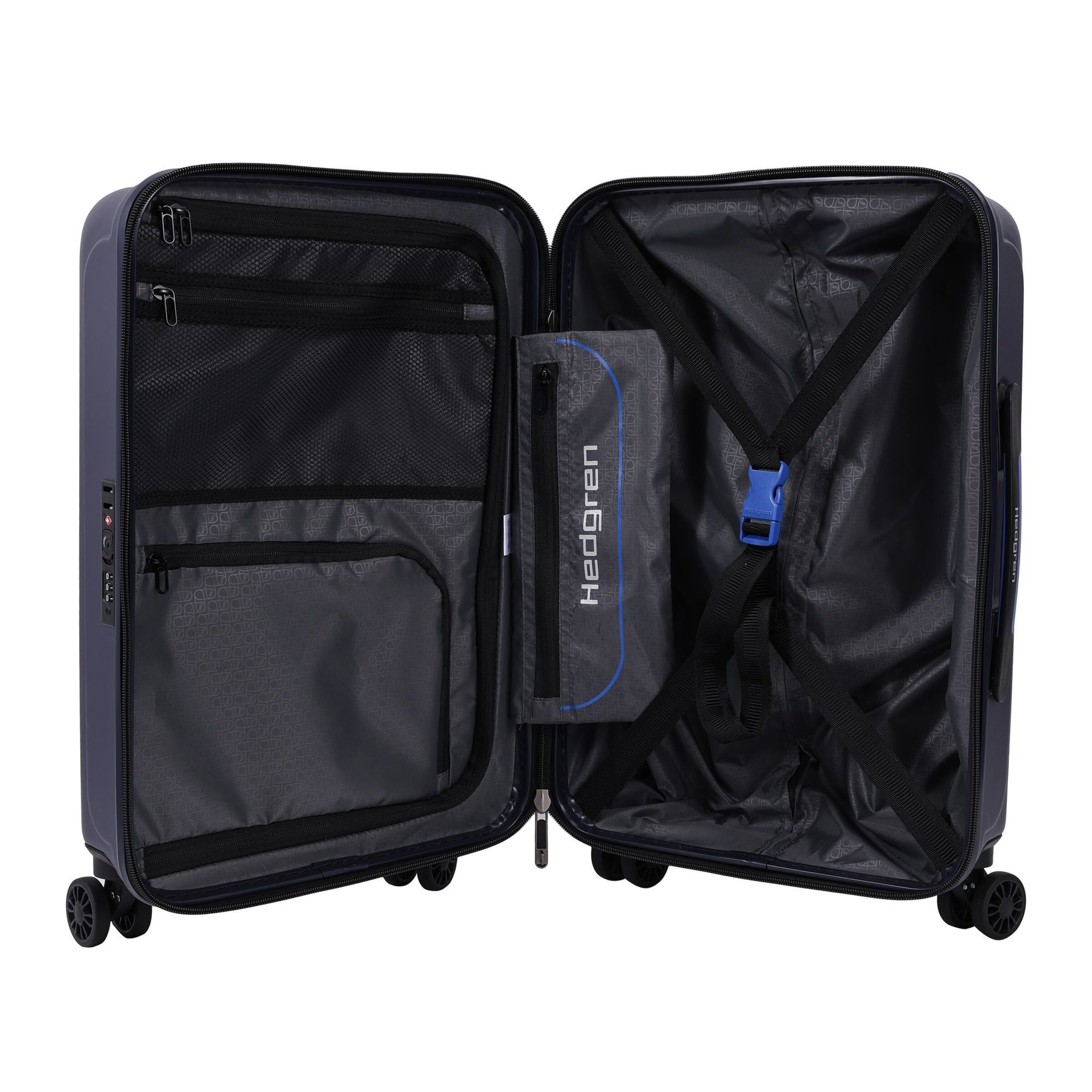 Hedgren Cart 'Comby Grip' in Blue