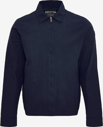 Threadbare Between-season jacket 'Scholar' in Blue: front