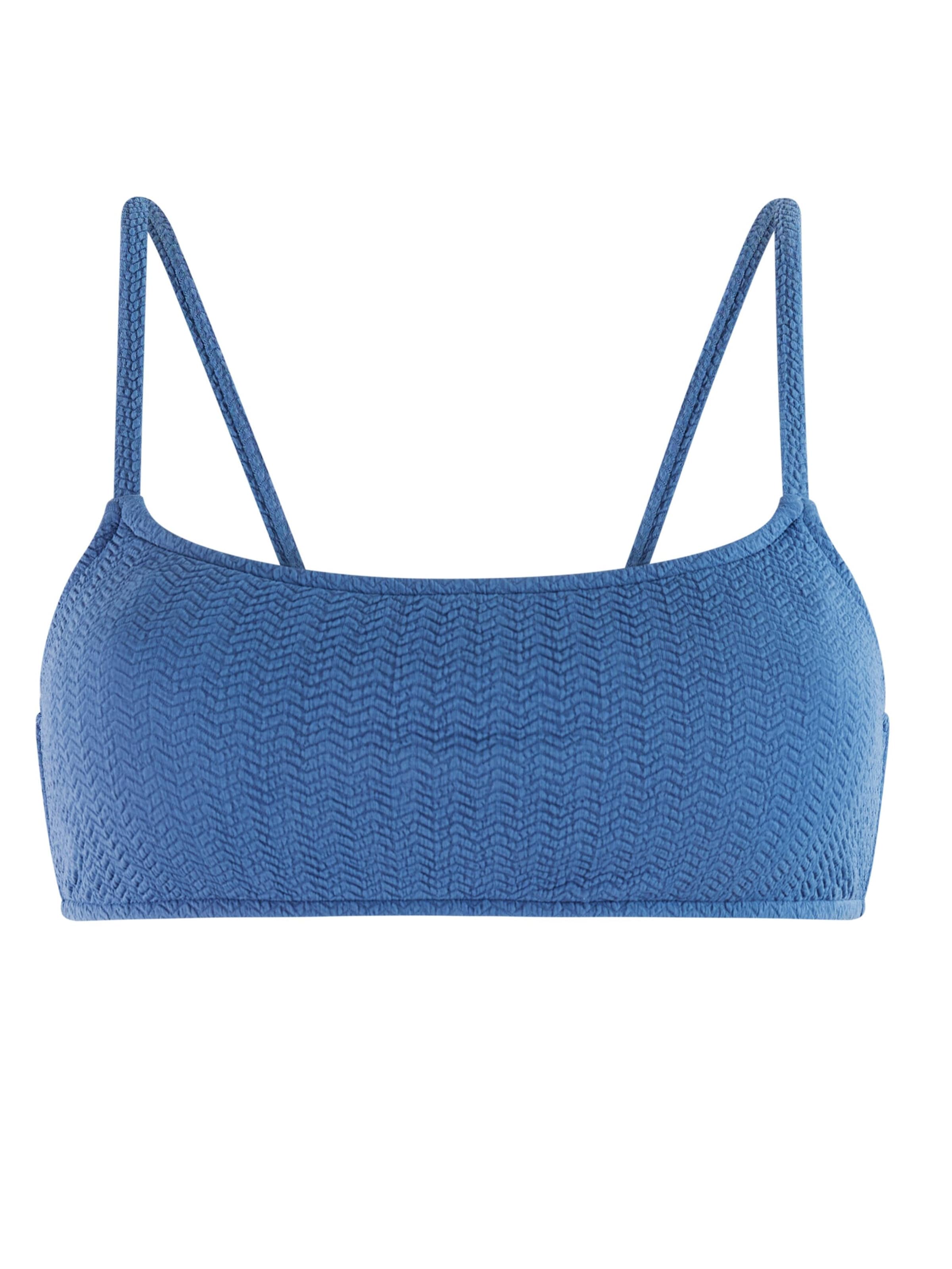 PROTEST Bustier Bikini 'PRTDimi' in Blauw