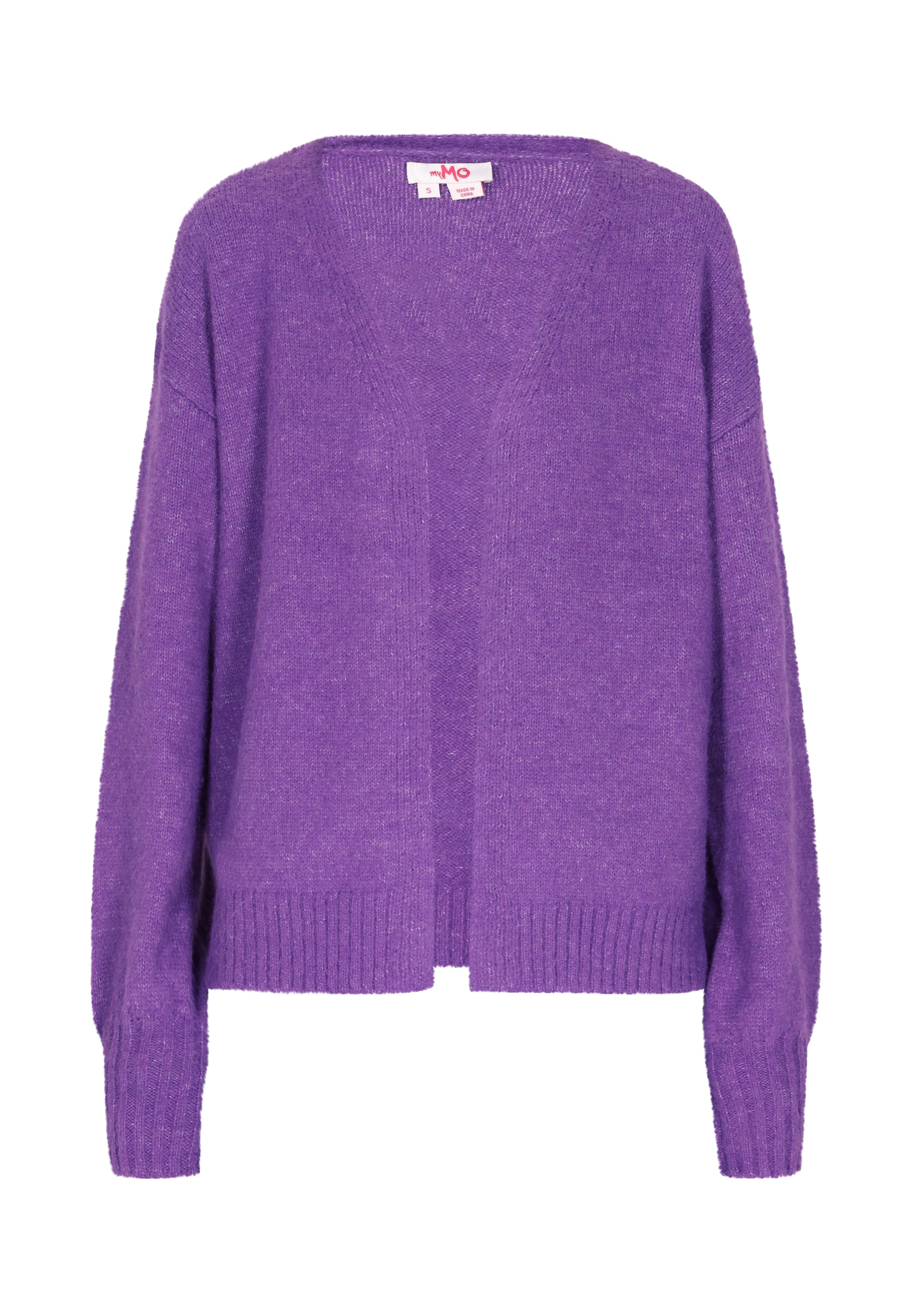 MYMO Вязаная кофта в Лиловый: спереди