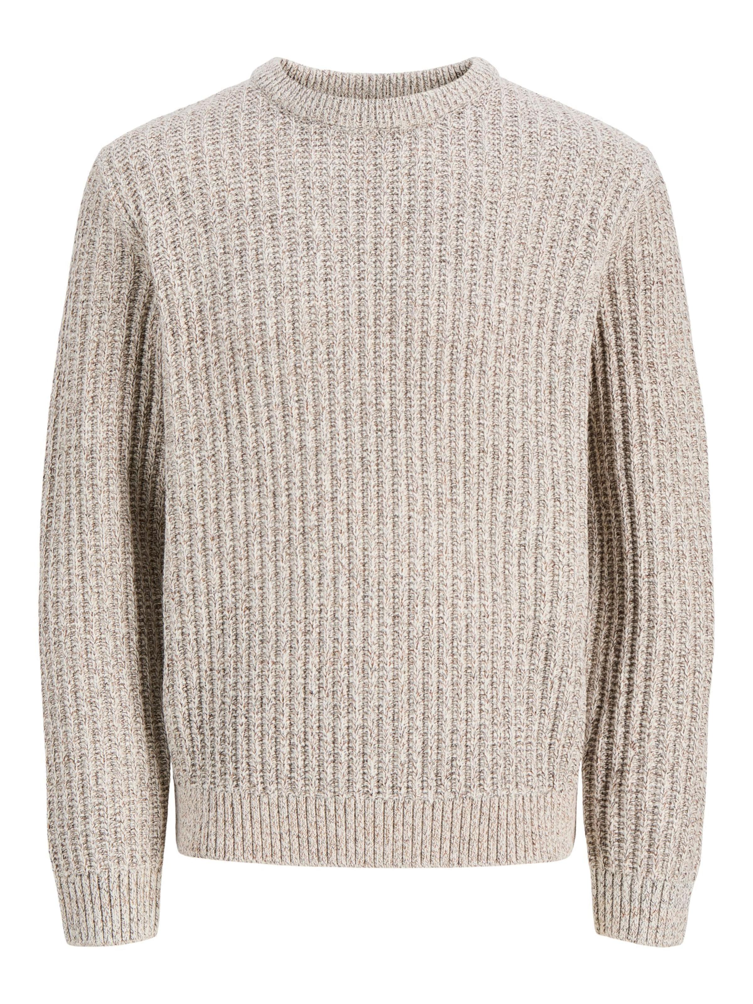 JACK & JONES Sweater in Beige: front