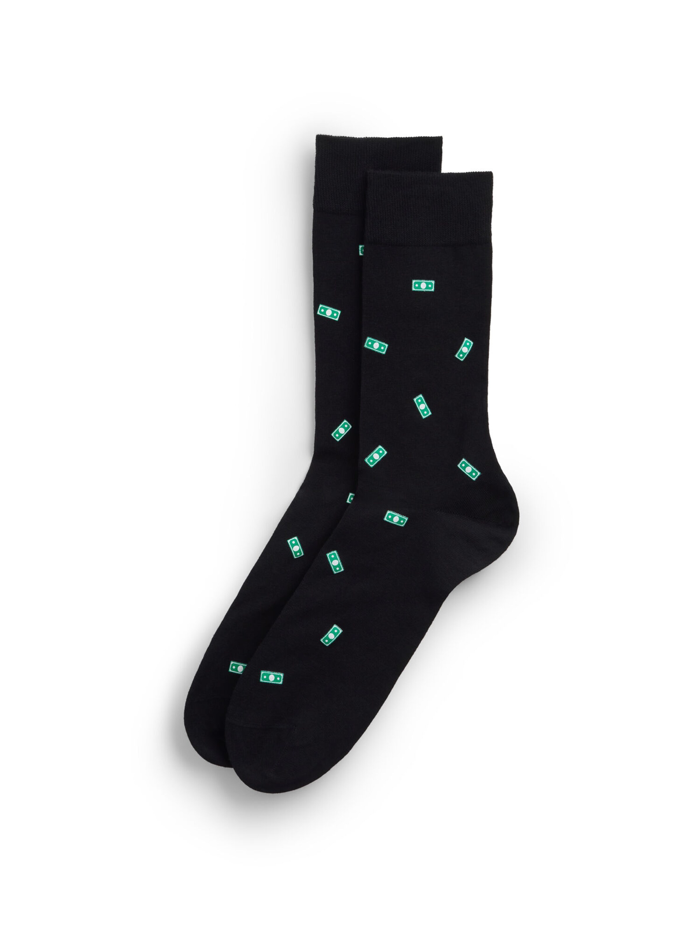 IUMAN Intimissimi Uomo Socks in Black: front