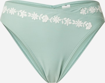 Pantaloncini per bikini di HOLLISTER in verde: frontale