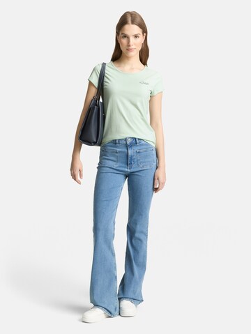 TOM TAILOR DENIM Shirt in Groen