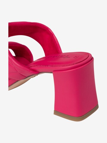 TAMARIS Mules in Pink