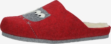 COSMOS COMFORT Slippers in Red: front