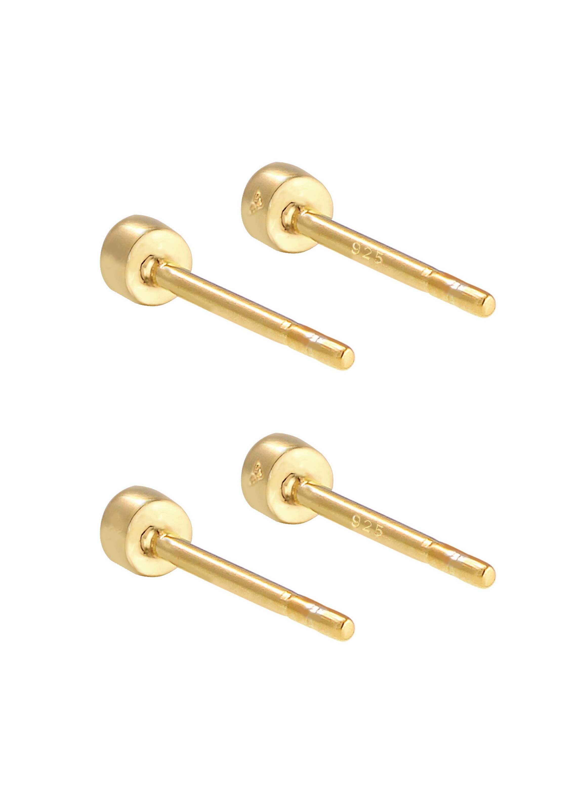 ELLI Ohrringe Basic Ohrstecker in Gold