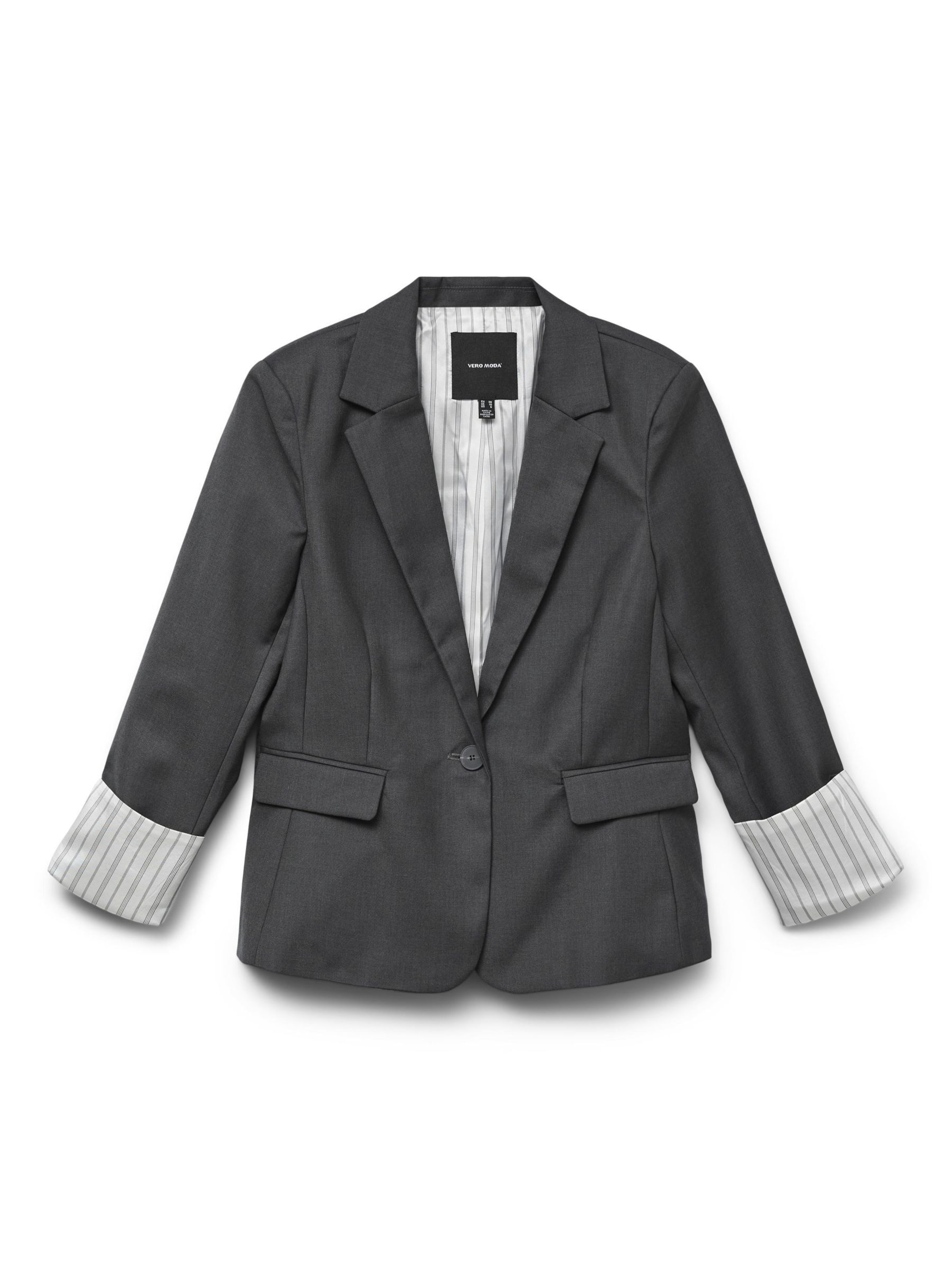 VERO MODA Blazer 'VMNIKKI' i mørkegrå, Produktvisning