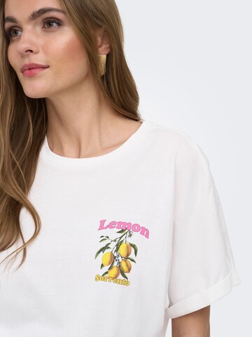 Only Maternity - Camiseta en blanco