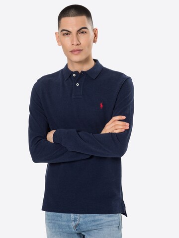 T-Shirt Polo Ralph Lauren en bleu : devant