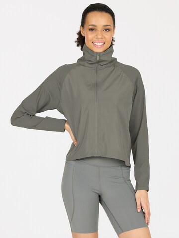 Athlecia - Chaqueta de montaña 'Aiana' en gris: frente