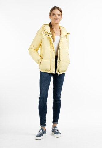 DreiMaster Maritim Winter jacket in Yellow