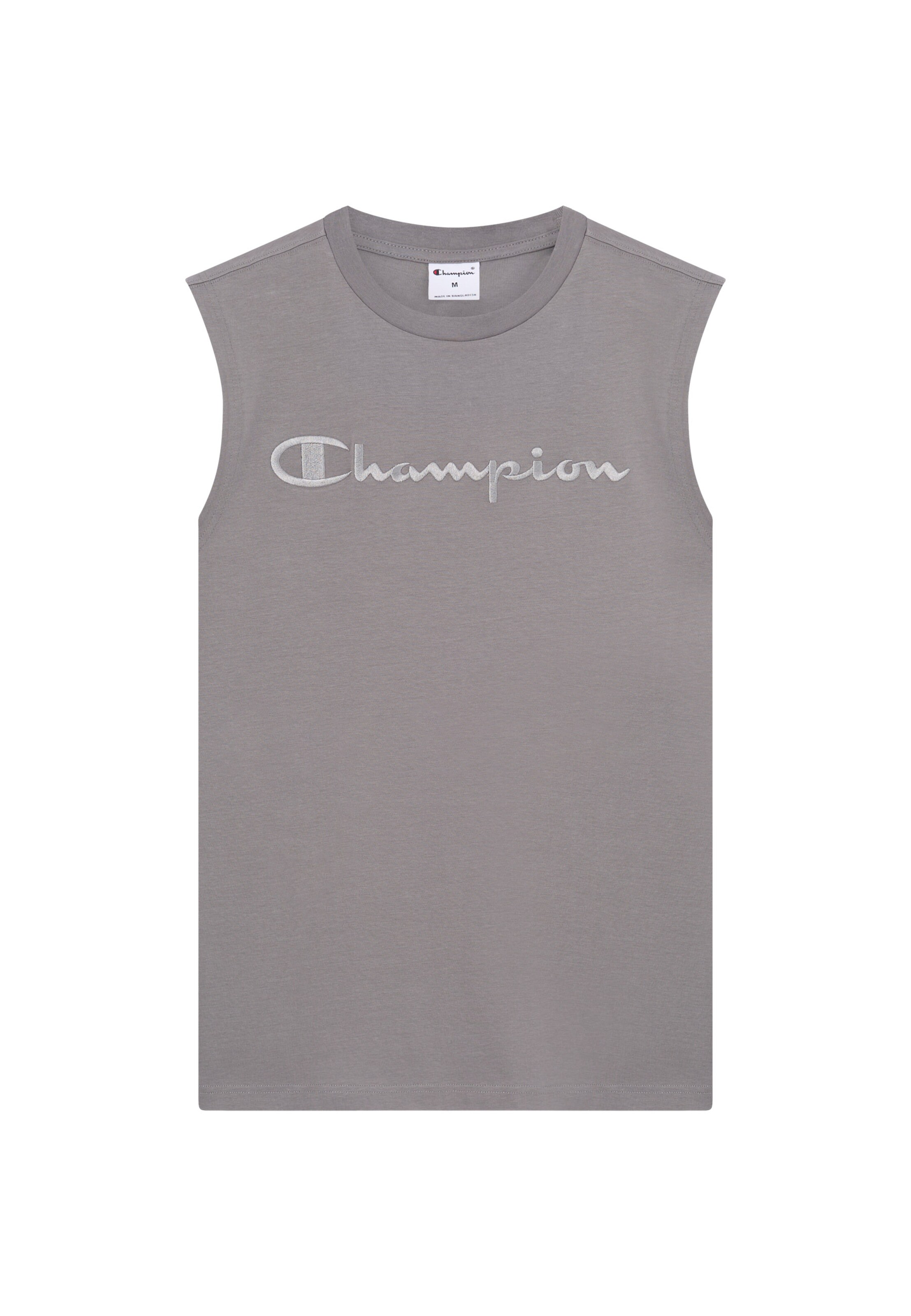 Champion Authentic Athletic Apparel Shirt in Grau: Vorderseite