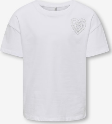 ONLY GIRLS Shirt 'KOGAntonia' in White: front