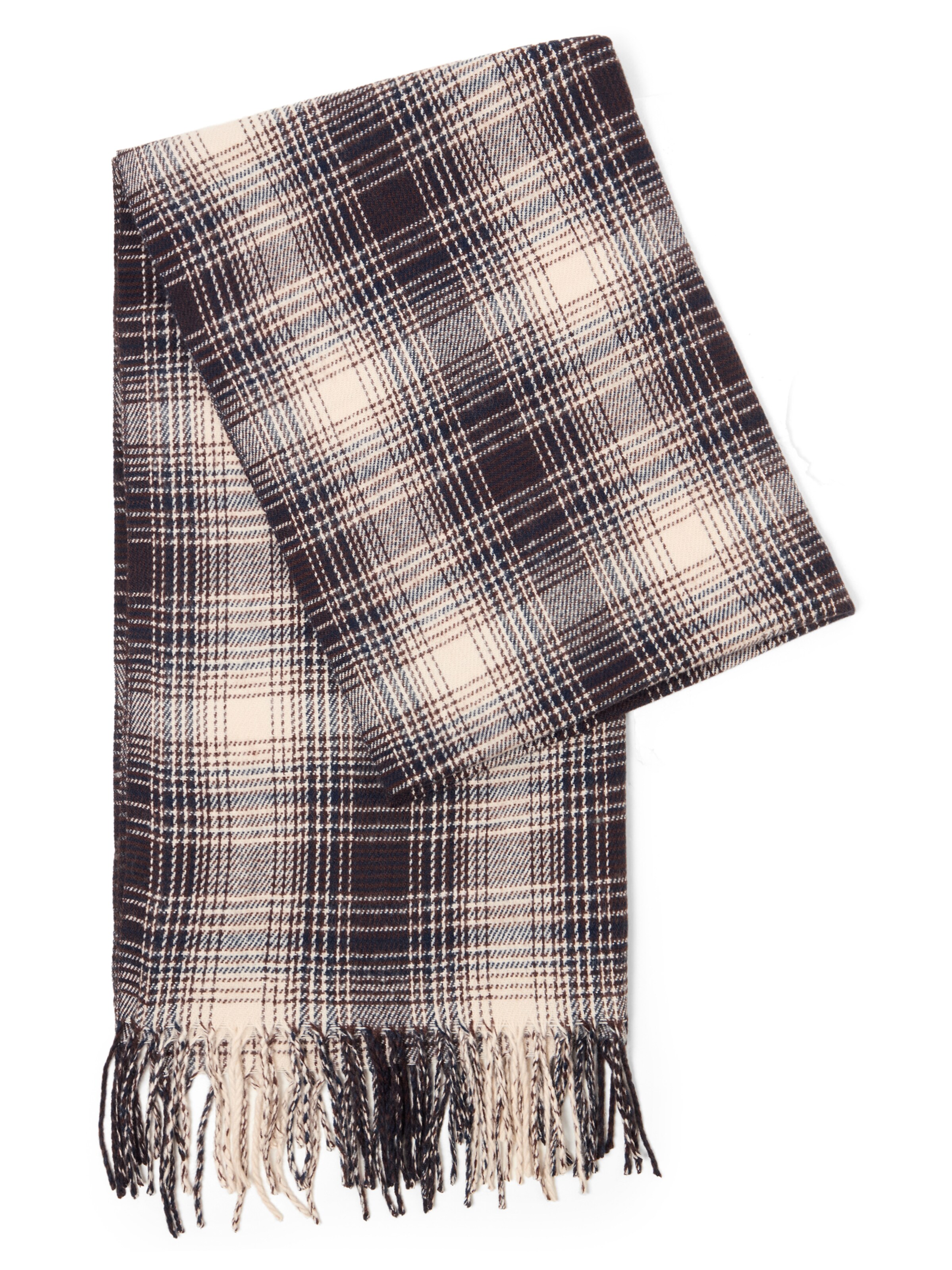 Écharpe 'Brayn' Finshley & Harding London en marron