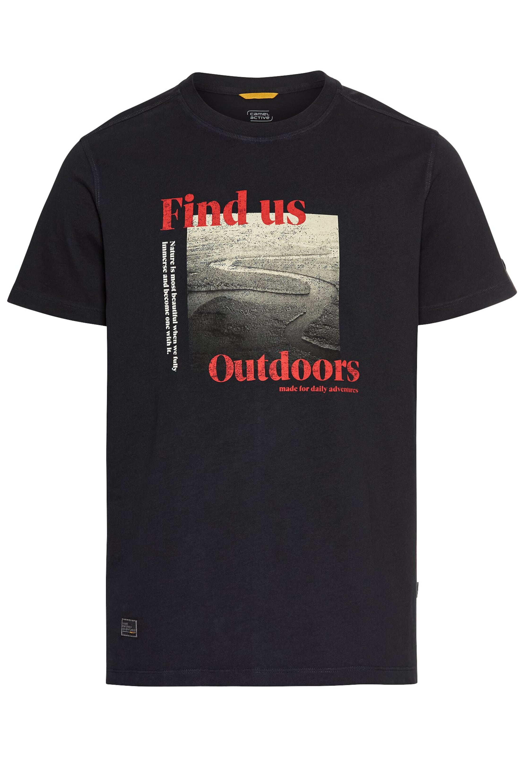 CAMEL ACTIVE Shirt in Blue: front