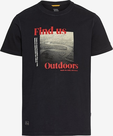 mėlyna CAMEL ACTIVE Marškinėliai: priekis