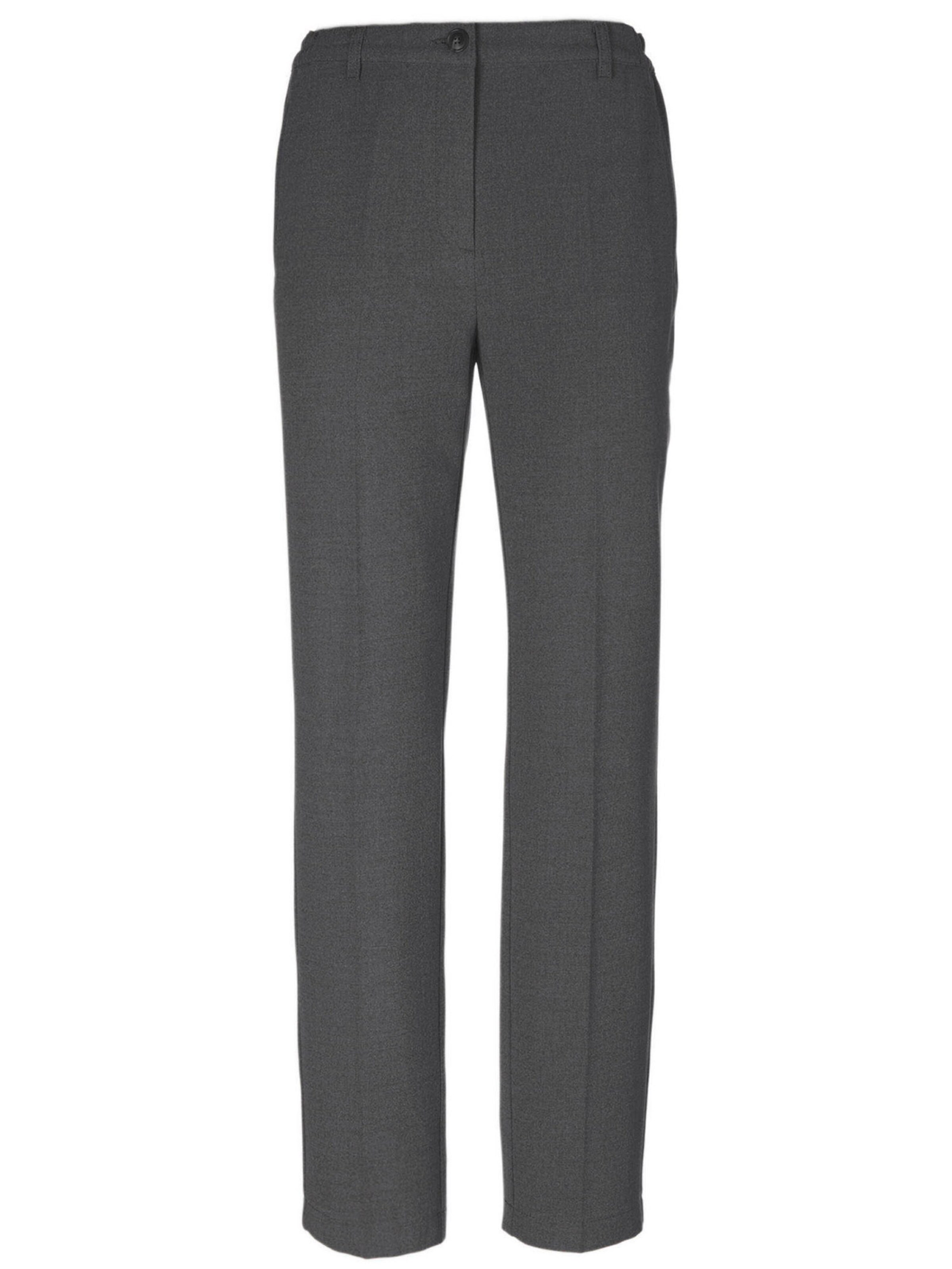 Goldner Regular Pantalon in Grijs: voorkant