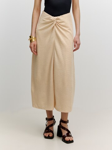 EDITED Skirt 'Clementine' in Beige: front
