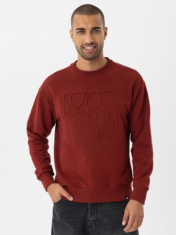 Williot Sweatshirt 'ITHAN' i röd
