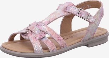 RICOSTA - Sandalias con hebilla en rosa: frente