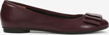 Ballerines Kazar en rouge : devant