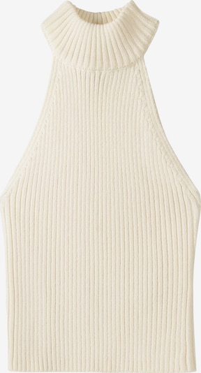 Bershka Knitted top in Ecru, Item view