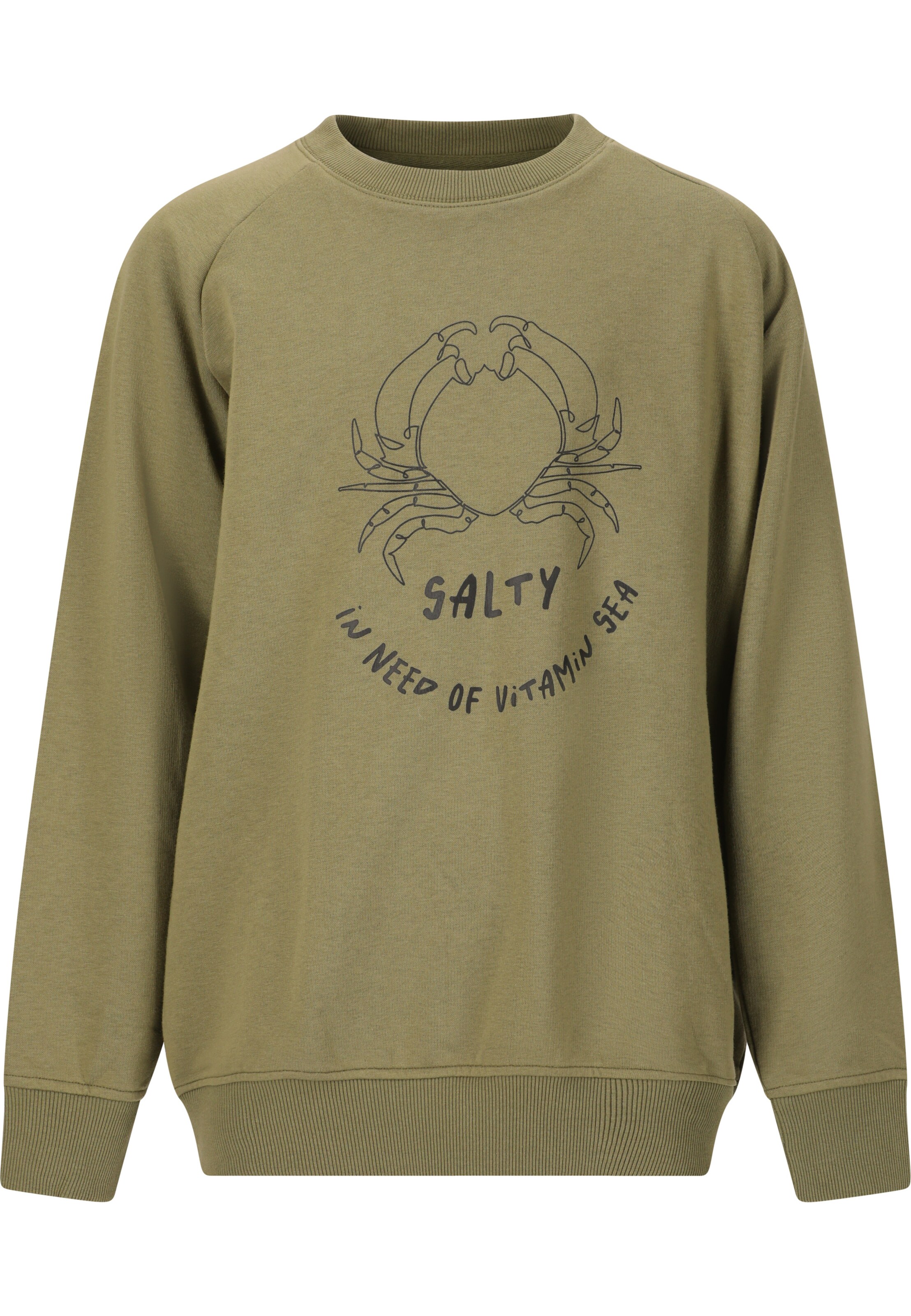 Cruz Sweatshirt 'Rusvil Jr.' in Green: front