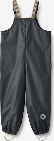 WHEAT Tapered Regenhose in Blau: Vorderseite