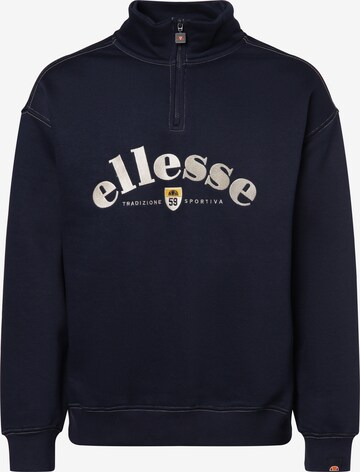 ELLESSE Sweatshirt ' Roane ' in Blue: front