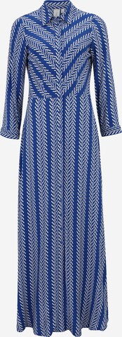 Y.A.S Tall Shirt dress 'SAVANNA' in Blue: front