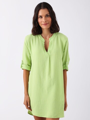 Zwillingsherz Tunic 'Amelie' in Green: front
