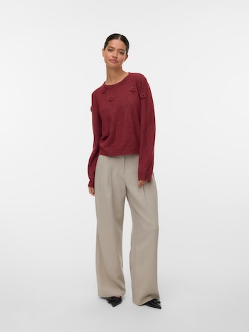 VERO MODA Pullover 'VMRose' in Rot