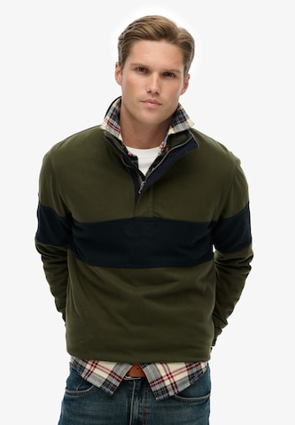 T-Shirt Superdry en vert : devant