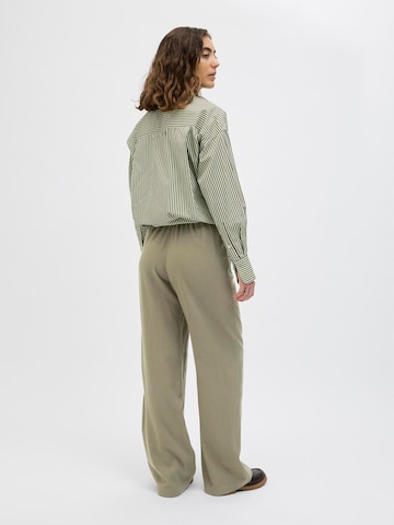 JJXX Wide leg Trousers 'JXPoppy' in Green