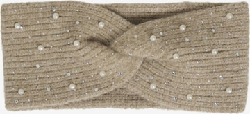 Fascia per la testa di VILA in beige: frontale