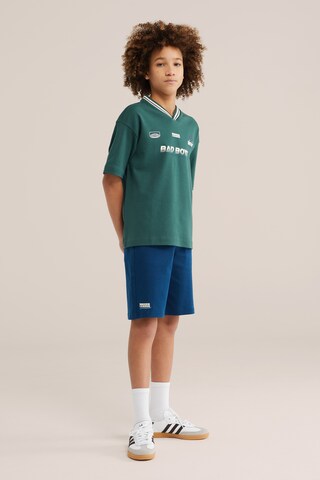 WE Fashion Футболка в Зеленый