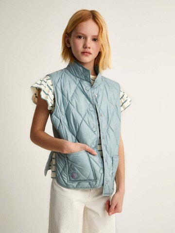 Scalpers Vest in Blue: front