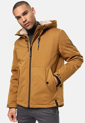 INDICODE JEANS Winter Jacket ' Kylian ' in Brown
